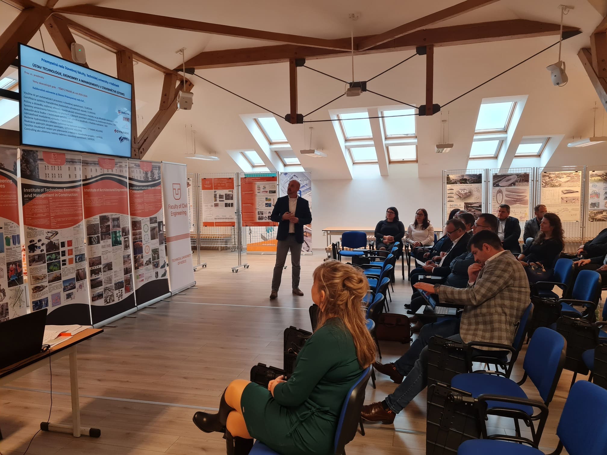Zasadnutie Priemyselnej rady Stavebnej fakulty TUKE (2023 – 2027) – 13. november 2025