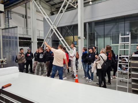 Študenti Strednej odbornej školy polytechnickej z Humenného na Stavebnej fakulte TUKE – 29. október 2024