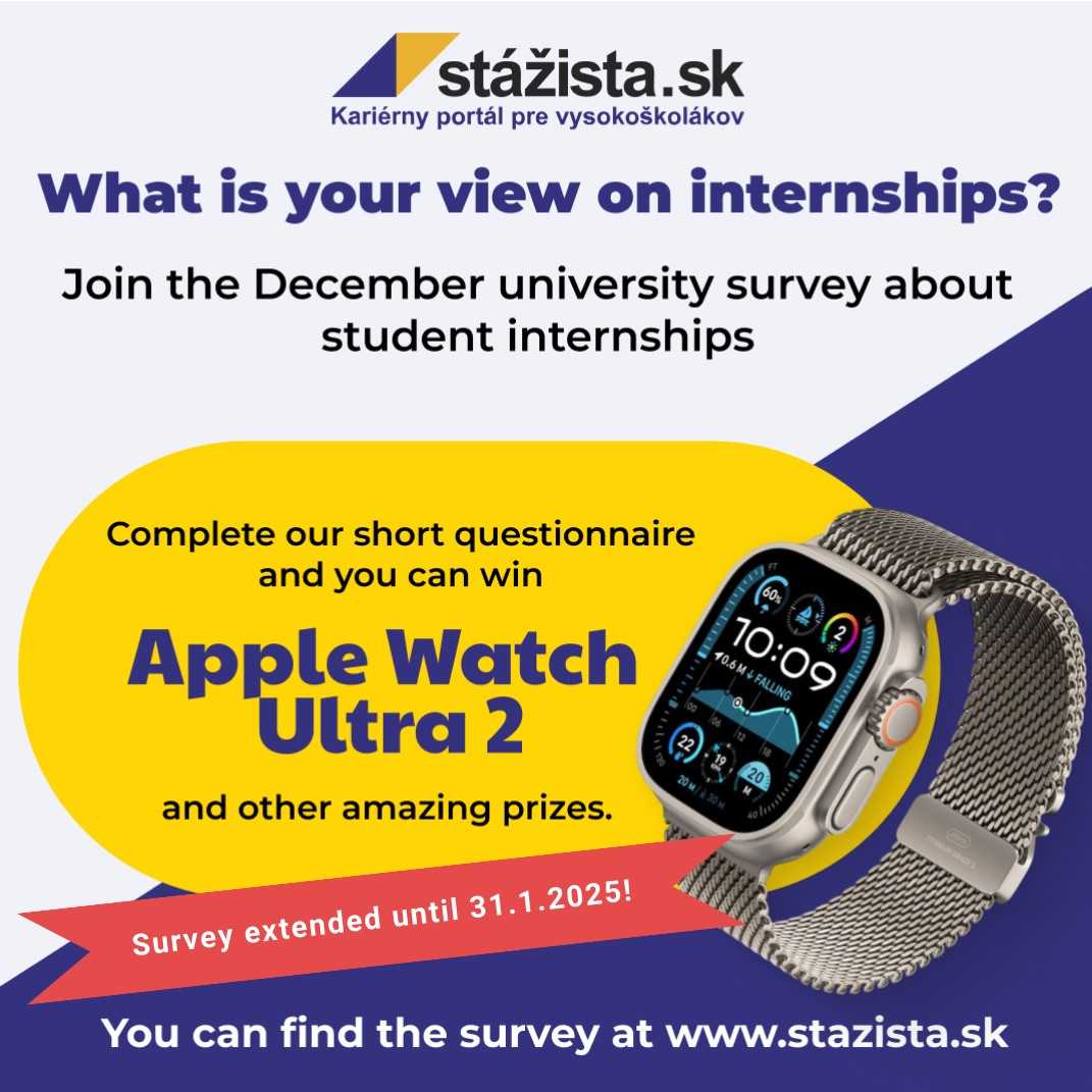Join the December university survey about student internships