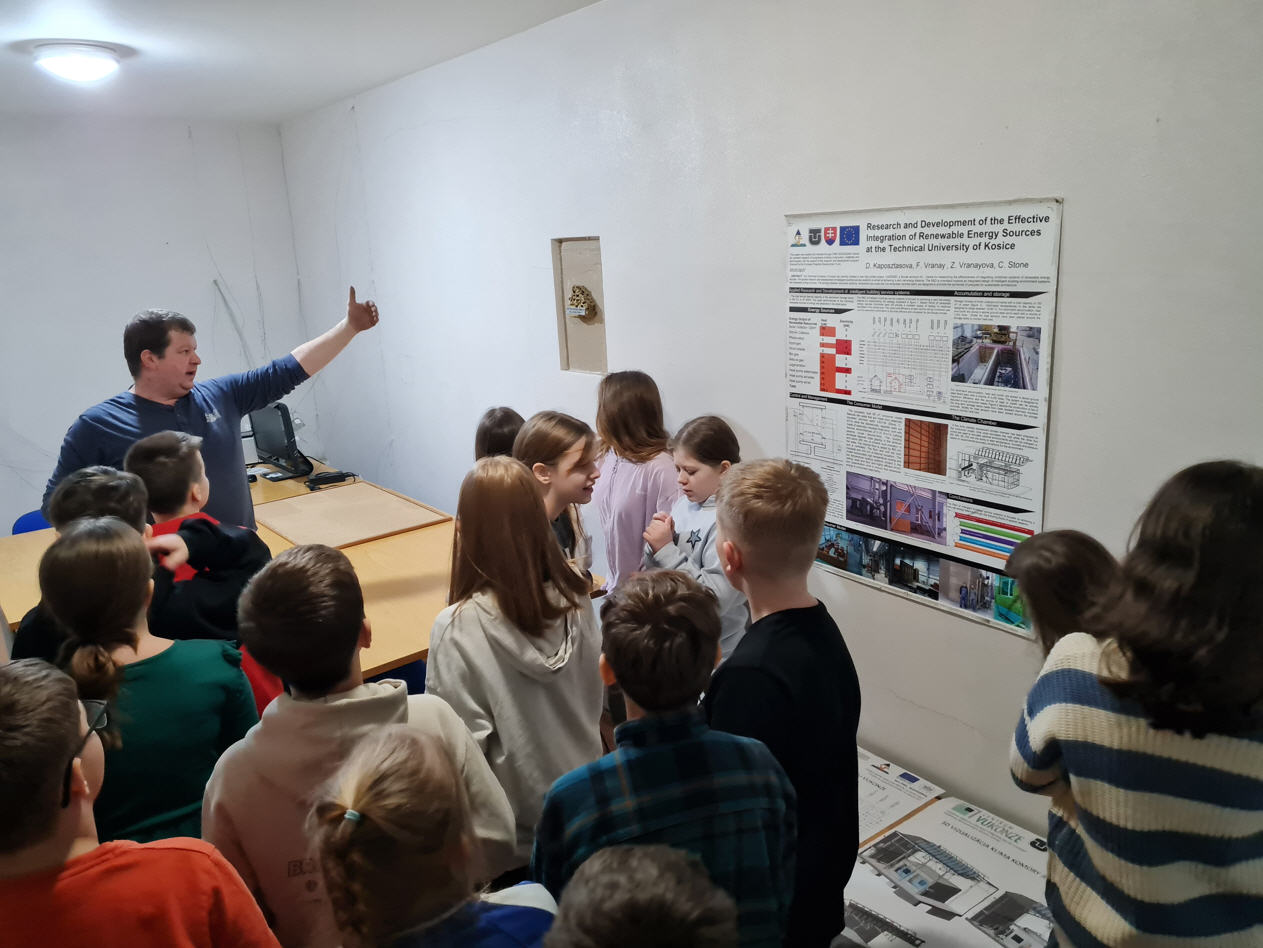 Žiaci Základnej školy, Hroncova 23, Košice na Stavebnej fakulte TUKE – 3. február 2025