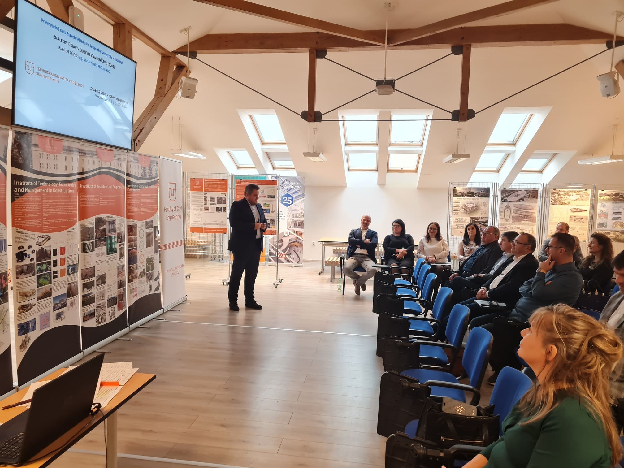 Zasadnutie Priemyselnej rady Stavebnej fakulty TUKE (2023 – 2027) – 13. november 2025