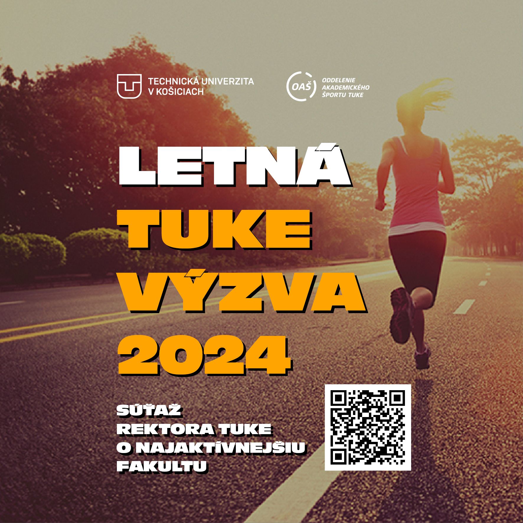 Športová výzva pre teba - Letná TUKE výzva 2024