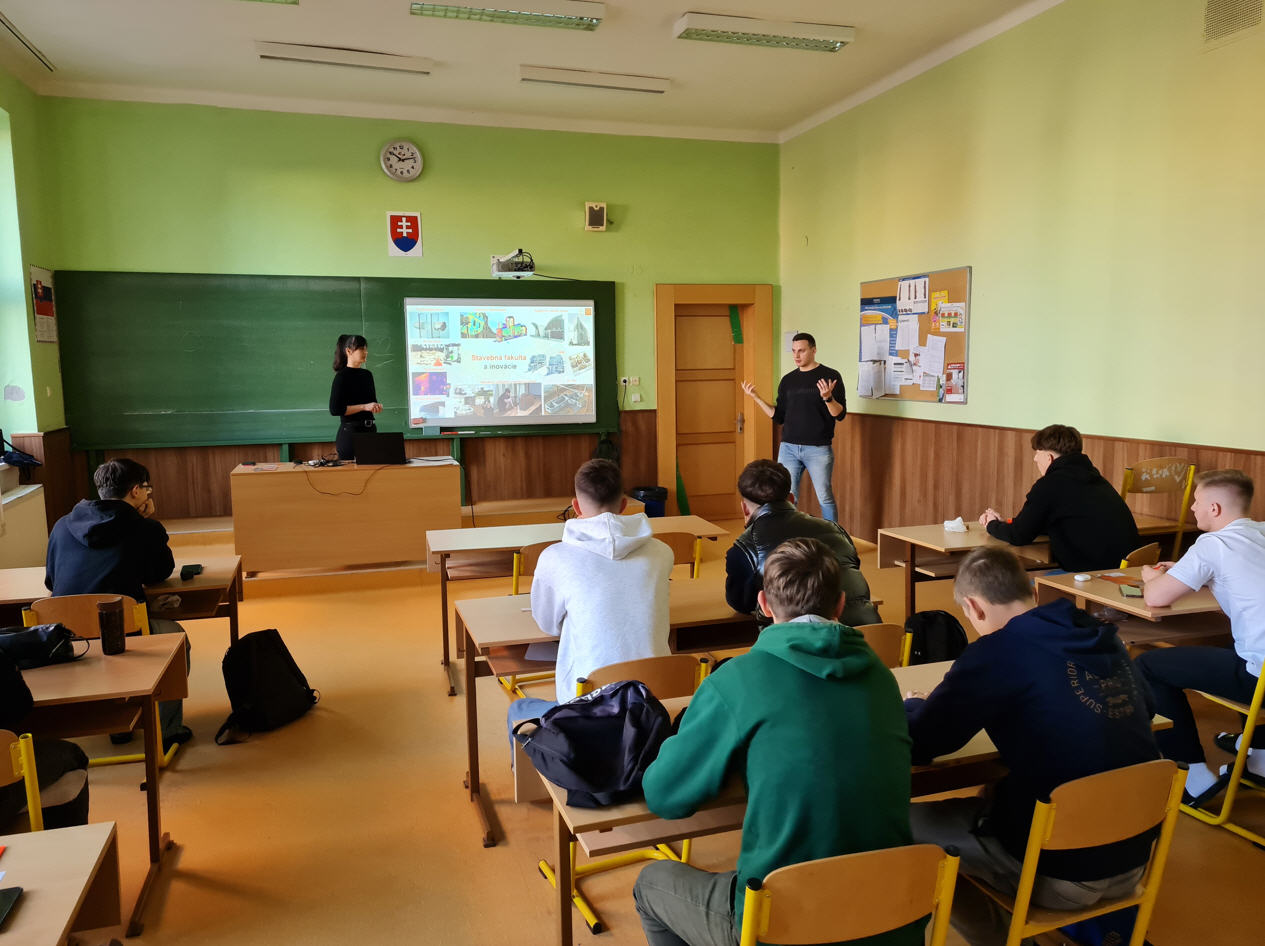Prax pre školu – Stredná priemyselná škola stavebná v Prešove – 8. november 2024