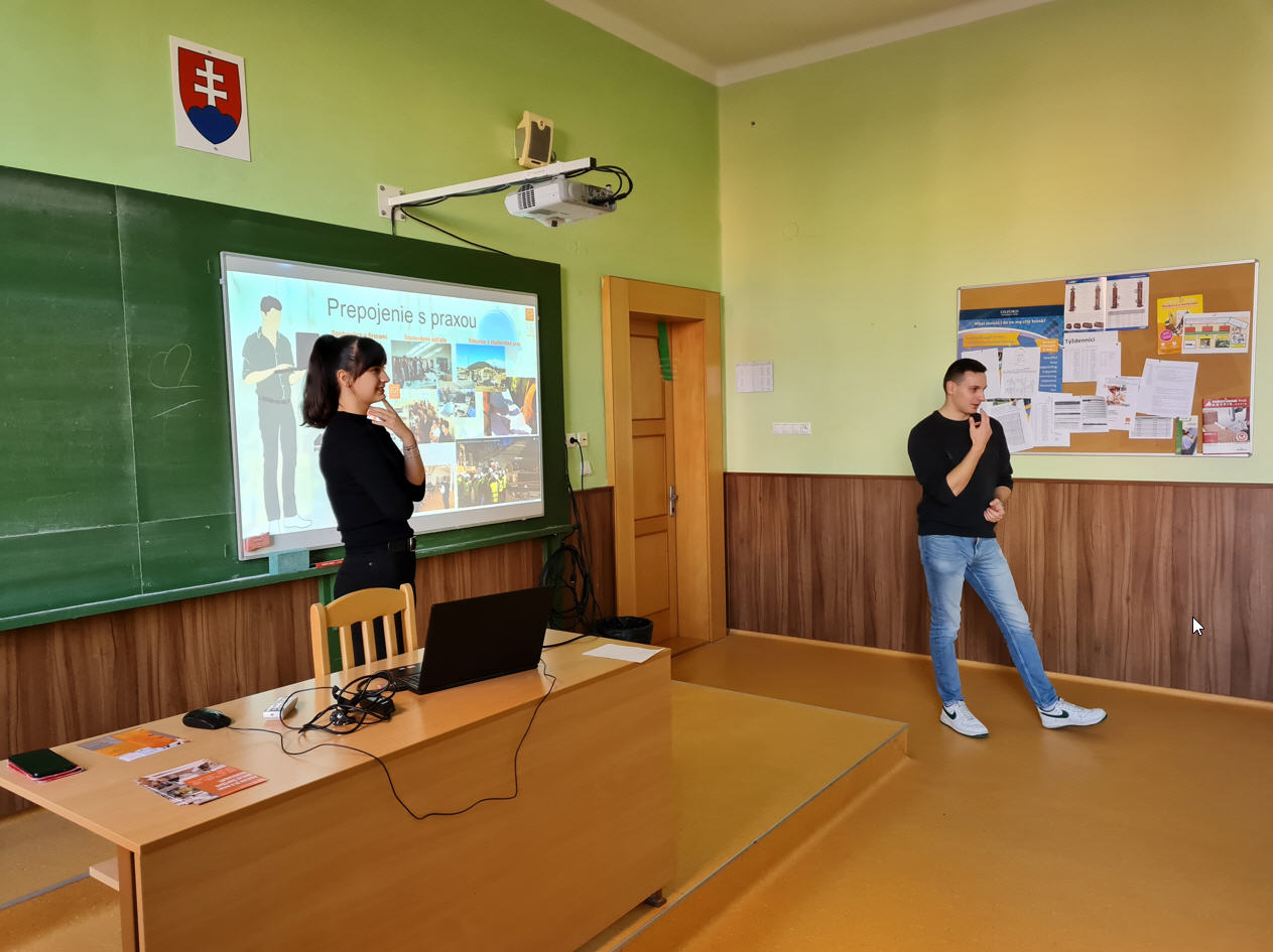 Prax pre školu – Stredná priemyselná škola stavebná v Prešove – 8. november 2024